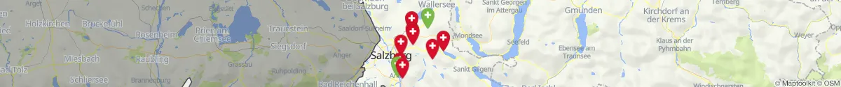 Kartenansicht für Apotheken-Notdienste in der Nähe von Hof bei Salzburg (Salzburg-Umgebung, Salzburg)